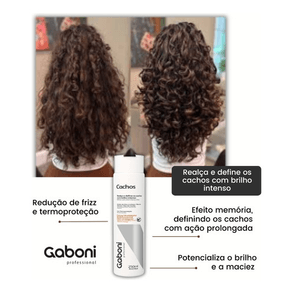 Creme Modelador Gaboni Para Cabelos Cacheados