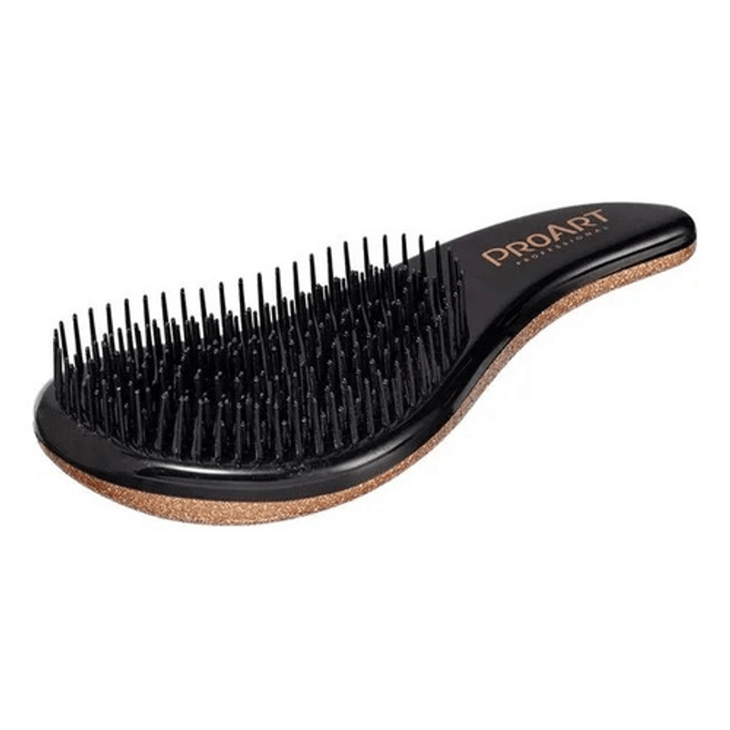 Escova-Cabello-Proart-Glitter-Dourada