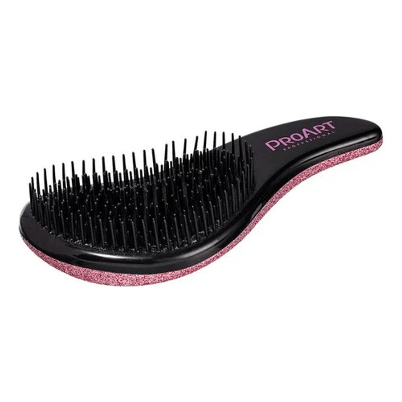 Escova-De-Cabelo-Proart-Glitter-Rosa
