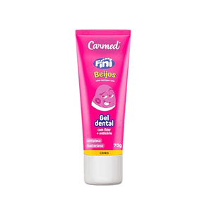 Gel Dental Carmed Com Flúor Fini Beijos