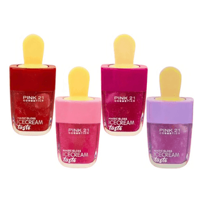 Gloss Banhado De Rosa