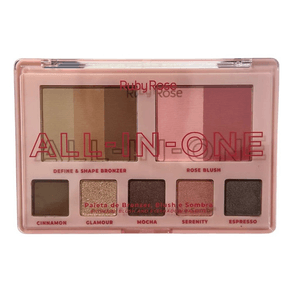 Paleta De Blush Ruby Rose All In One