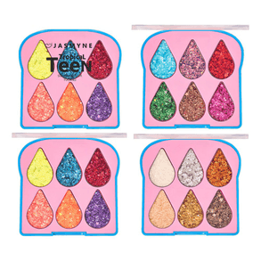 Paleta De Sombras Jasmyne Teen Glitter Tucano