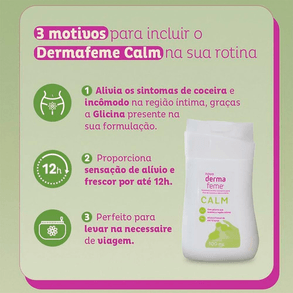Sabonete Íntimo Dermafeme Calm