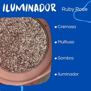 Sombra Iluminadora Ruby Rose Golden Daze
