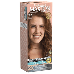 Tintura Maxton Del 7.7 Marrom Avelã