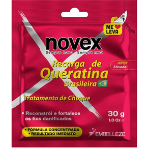 Sachet Novex Recarga De Queratina