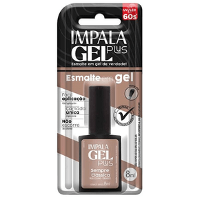Esmalte Impala Gel Plus Sempre Clássica