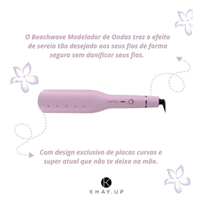Modelador De Ondas Kiss Lilás