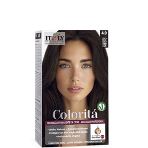 Tintura Itely Colorita 4.0 Castanho Médio
