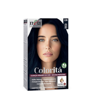 Tintura Itely Colorita 2.8 Preto Azul