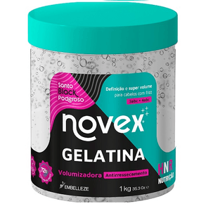 Gelatina Novex Santo Black 1000