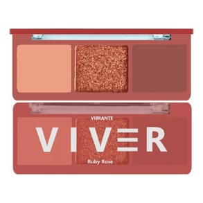 Paleta De Sombras Ruby Rose Viver Inesquecível