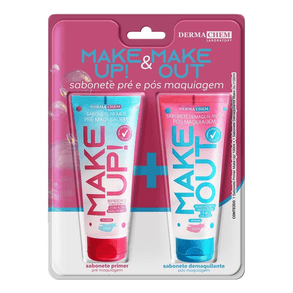 Kit Derma Chem Make Up Com Demaquilante E Primer