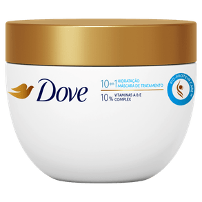 Máscara Capilar Dove 10 Em 1 Vitaminas A & E