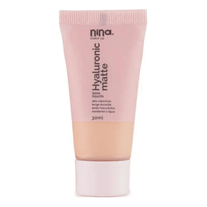 Base Liquida Nina Make Up Hyaluronic - Cor 4