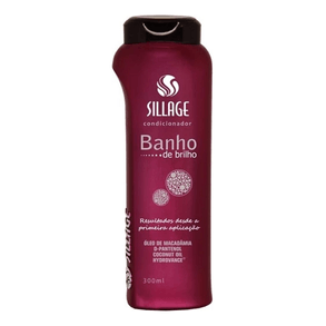 Condicionador Banho De Brilho Sillage 300ml