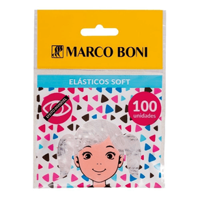 Elástico De Cabelo Boni Soft Transp 8261 – Conforto E Controle Superior