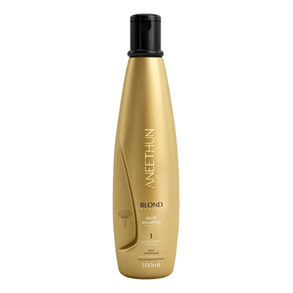 Shampoo Aneethun Blond System 300ml - Cuidado Para Cabelos Louros