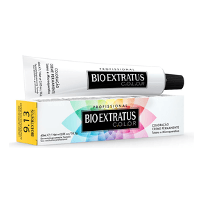 Tintura Bio Extratus 9.13 Louro Médio Clareado Acinzentado – Cobertura Perfeita De Cores