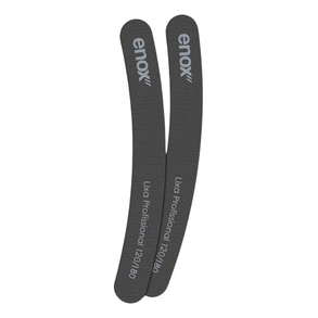 Lixa Profissional Enox Granulação Grossa 120/180 Banana C/2 Cód.1737