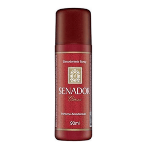 Desodorante Líquido Senador Classic 90ml – Proteção E Frescor