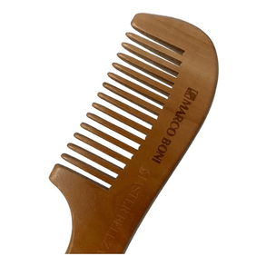 Pente De Madeira Boni Com Dentes Largos – Antifrizz