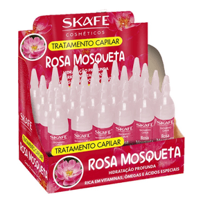 Ampola Skafe Rosa Mosqueta 10ml - Hidratação Intensa