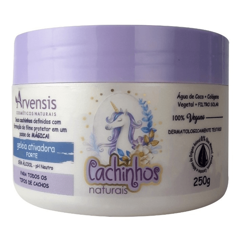 Arvensis-Cachinhos-Naturais---Geleia-Ativadora-Forte-250g