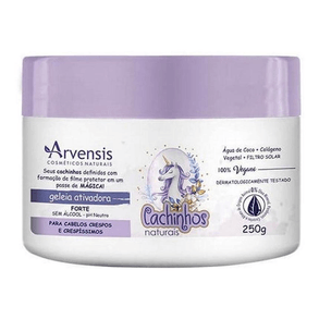 Geleia Cap Arvensis Cachinhos Forte 250g – Fixação Extra Para Cabelos Cacheados