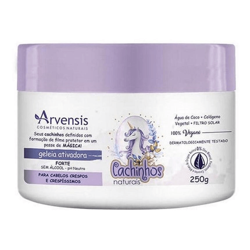 Arvensis-Cachinhos-Naturais---Geleia-Ativadora-Forte-250g