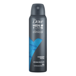 Desodorante Dove Aerosol Clinical Total 150ml – Proteção Eficaz