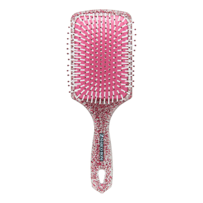 Escova De Cabelo Boni Rara Glitter Vermelha – Nylon 7694
