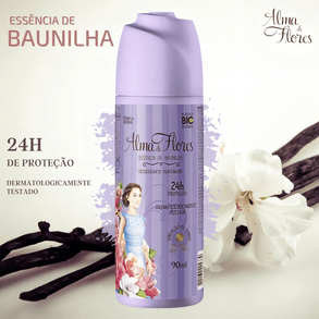 Desodorante Alma De Flores Spray Baunilha 90-433
